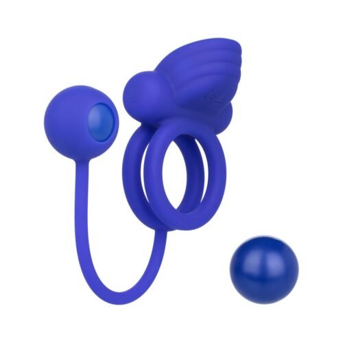 Silicone Rechargeable Dual Rockin' Rim Enhancer